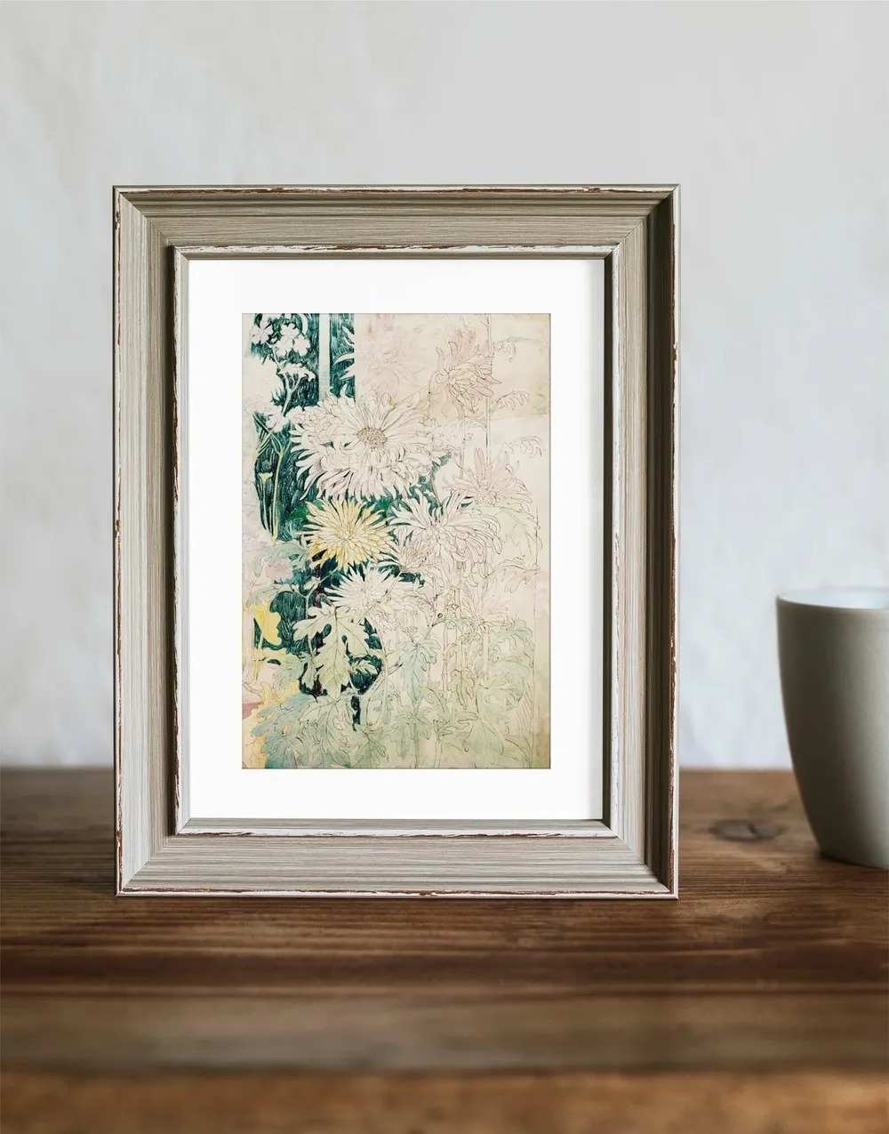 Theo Van Hoytema Art Nouveau Floral Art Print - Image 2