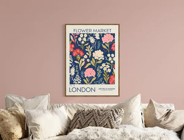 Flower Market - Travel Travel Poster