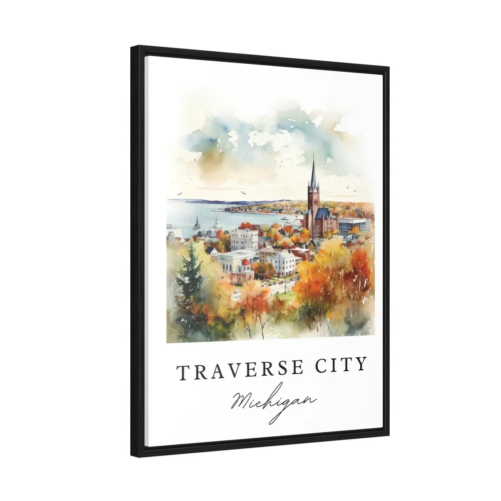 Traverse City, MI Travel Poster Print - Image 2