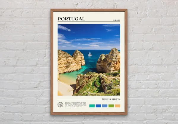 Portugal Travel Photo Print, Lisbon Wall Decor