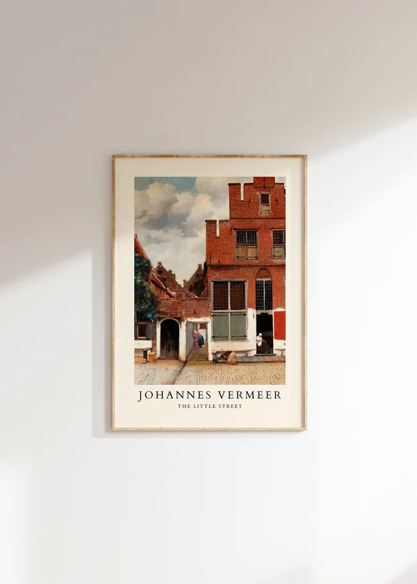 Johannes Vermeer Vintage Museum Art Print
