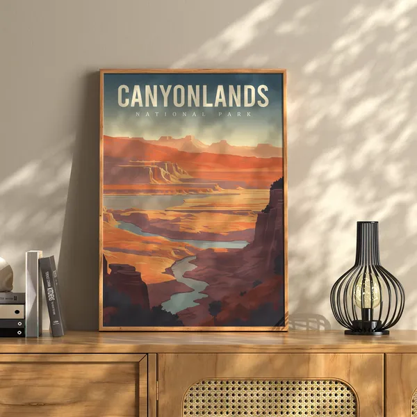 Canyonlands National Park, Utah Travel Poster