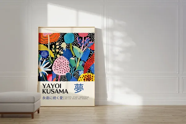 Yayoi Kusama Home Wall Decor Poster Print