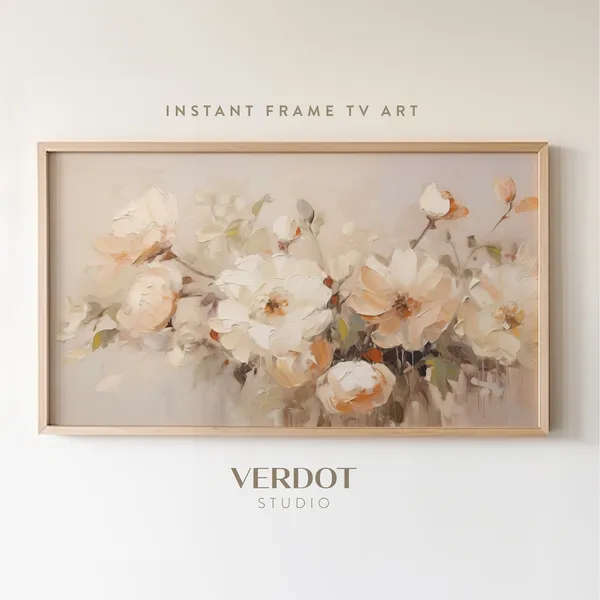 Vintage Flowers Art Print, Victorian Floral Decor