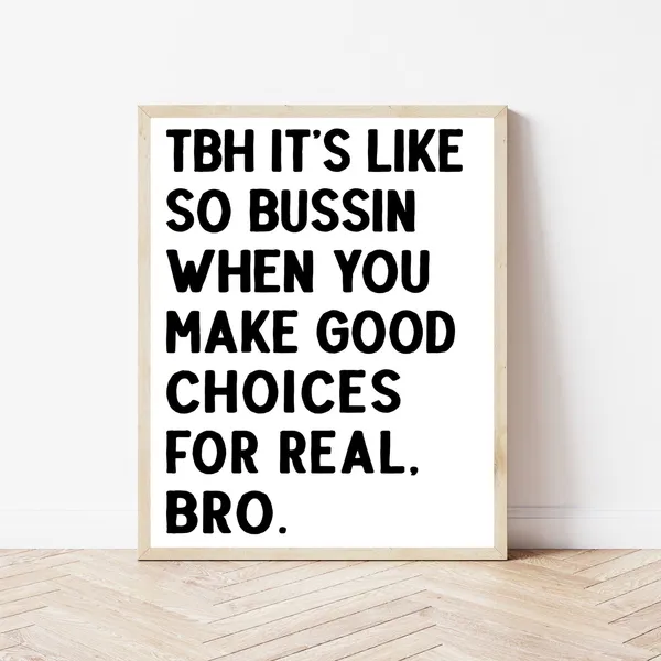 High School Teacher Gift Classroom Slang Poster