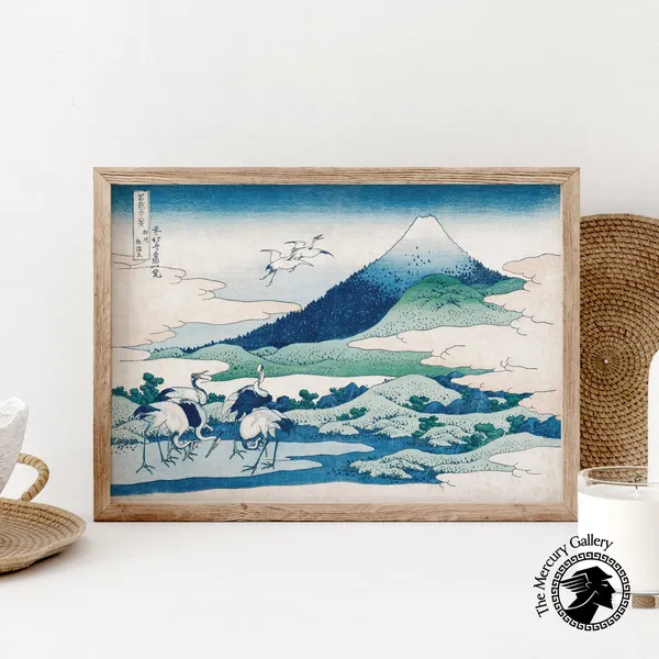 Hokusai Mount Fuji Japan Woodblock Art Print