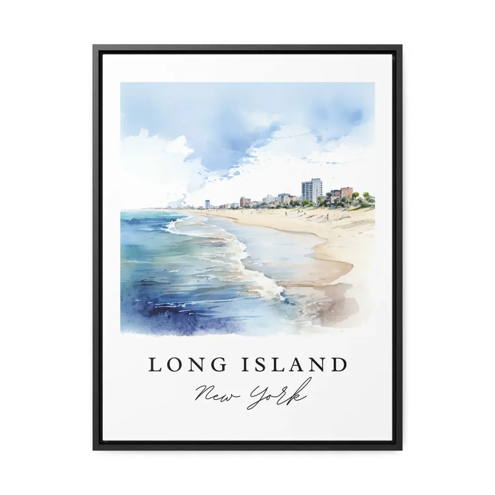 Long Island NY Travel Poster, New York Wall Art - Image 3
