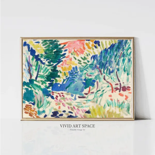 Henri Matisse Fauvism Landscape Poster Print