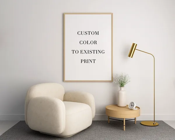 Trendy Custom Wall Art Print