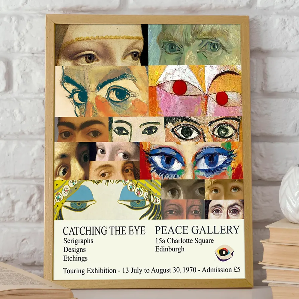 Timeless Beauty Vintage Museum Exhibition Poster - Image 2