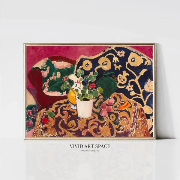 Henri Matisse Spanish Still Life Fauvism Art Print