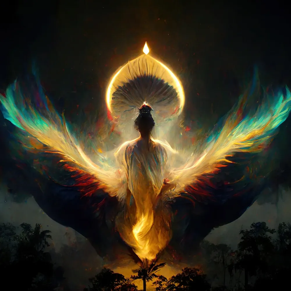 Phoenix Rising Traditional Travel Poster - Image 3