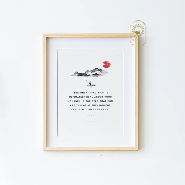 Eckhart Tolle Quote Print, The Power Of Now