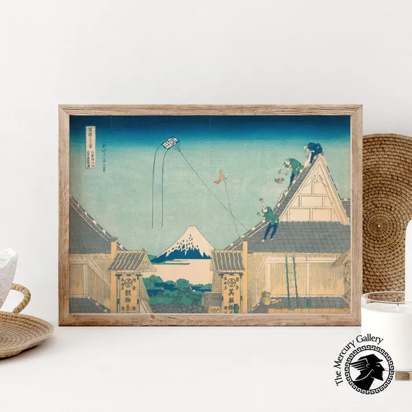 Hokusai Art Print, Thirty-Six Views Of Mount Fuji