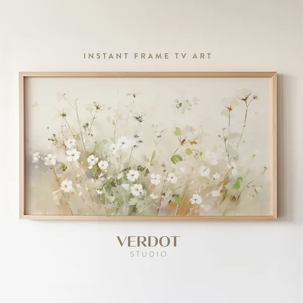 Wildflower Vintage Spring Flowers Art Print