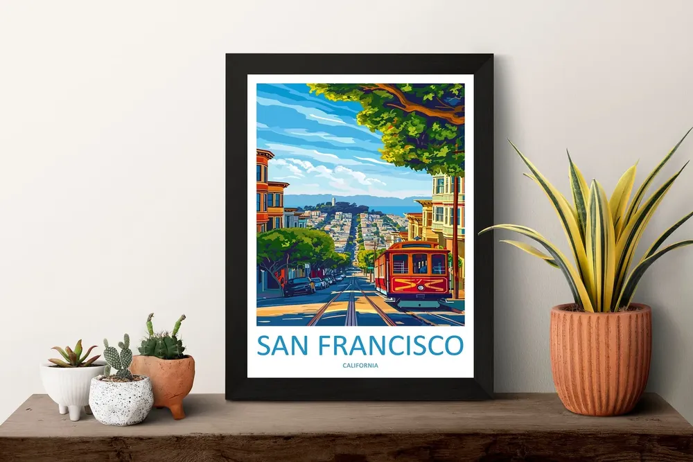 San Francisco Home Decor Art Print - Image 3