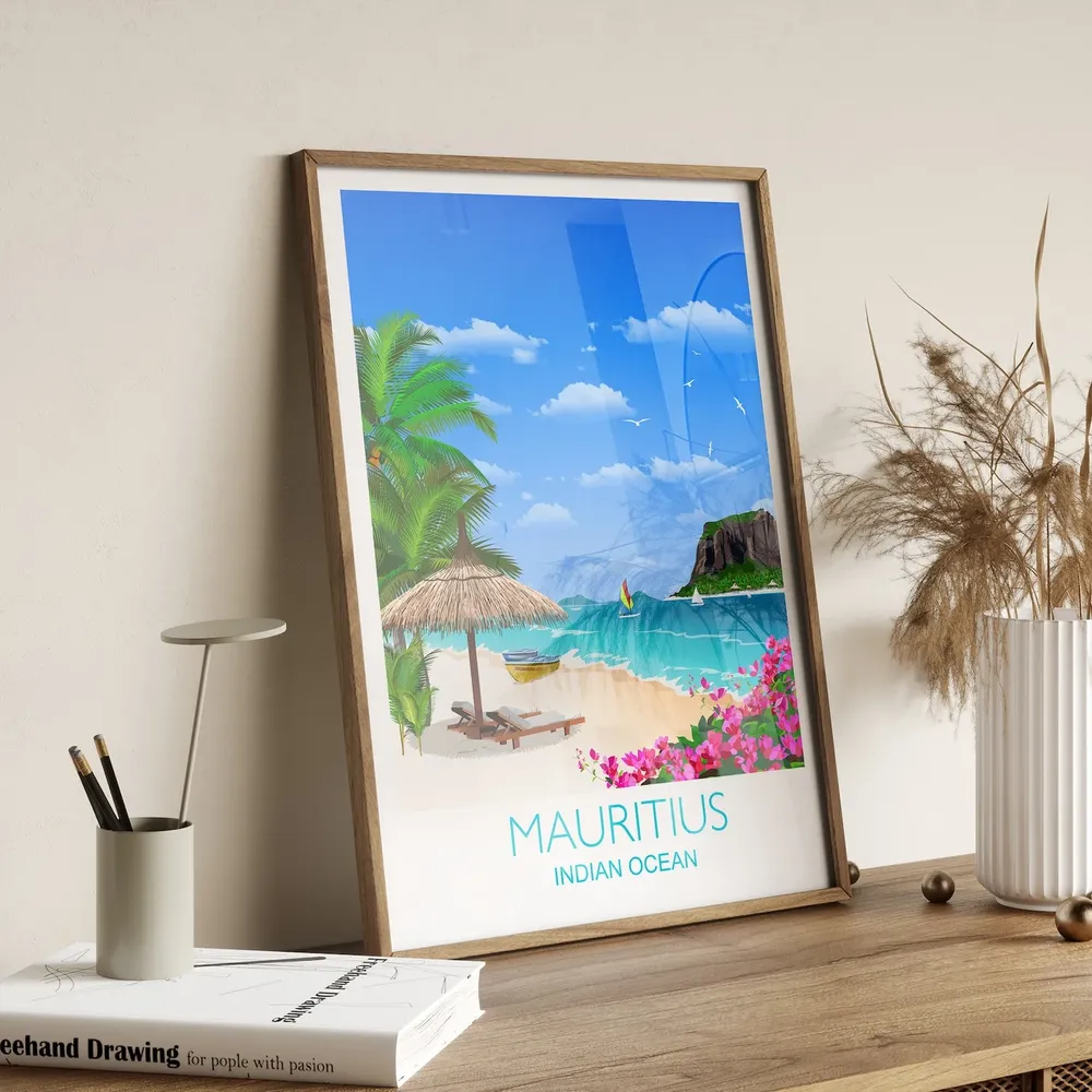Mauritius Travel Poster - Image 2