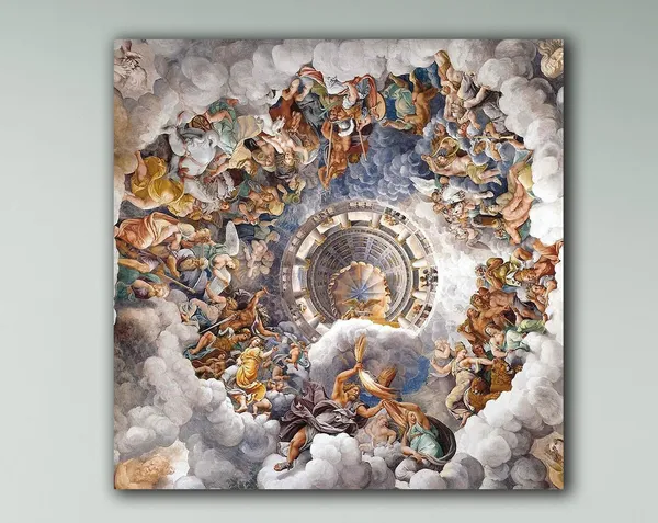 Fall Of The Giants, Giulio Romano Art Print