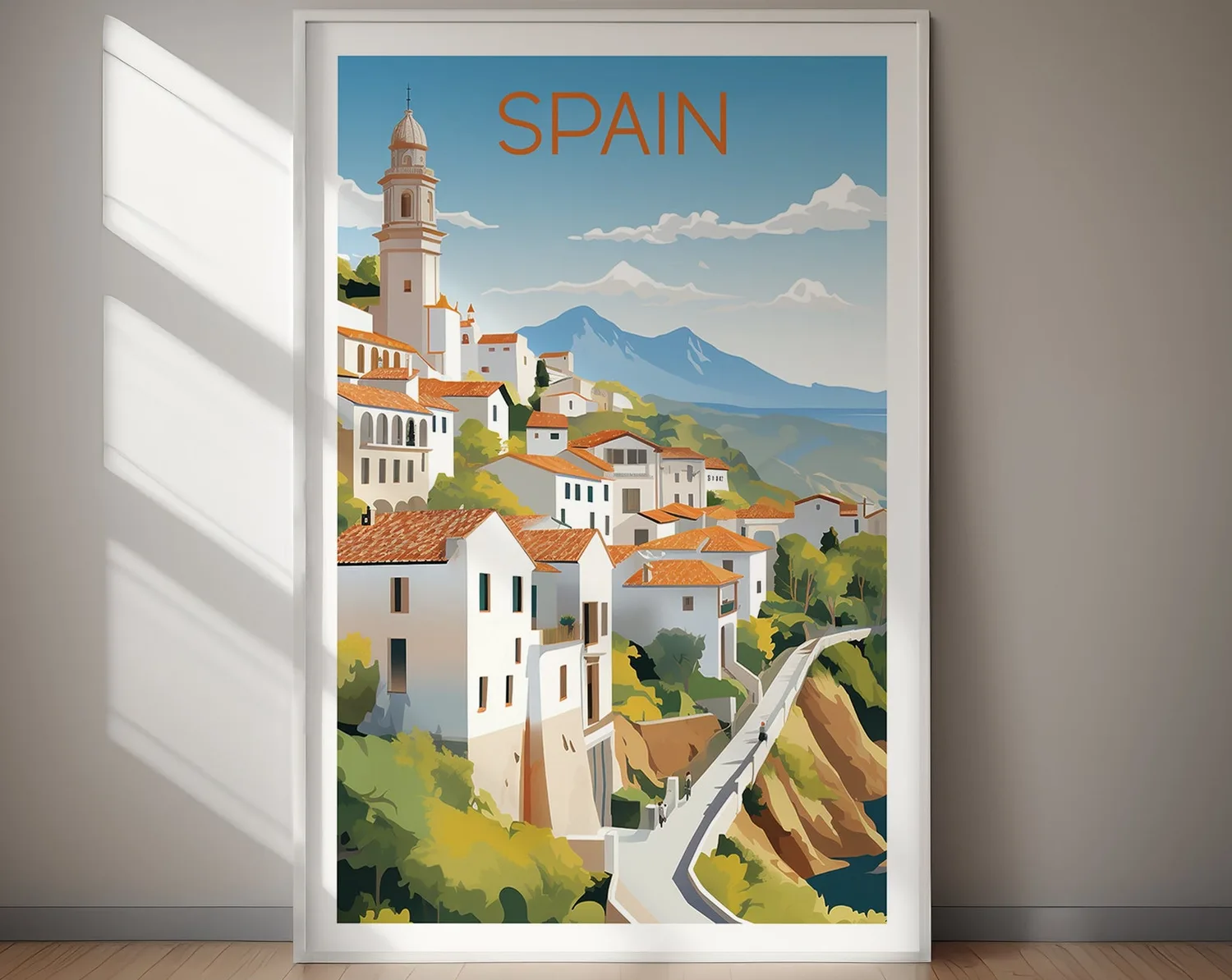 Spain Travel Poster, Country Art Print - Image 2