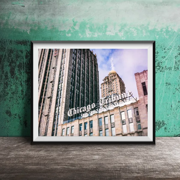 Chicago Tribune Chicago Photography Art Print