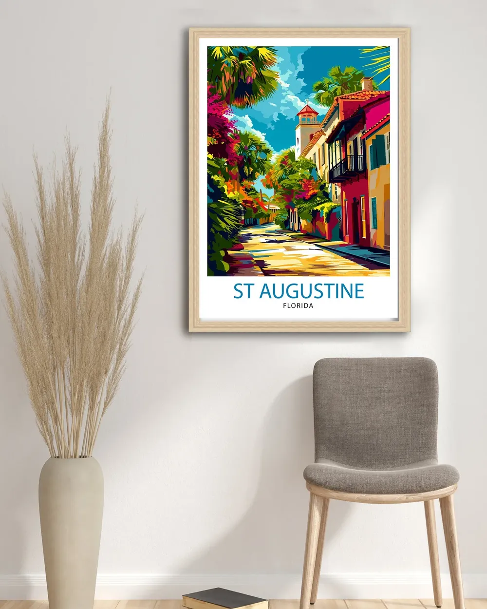 St Augustine Florida Wall Decor Poster - Image 2