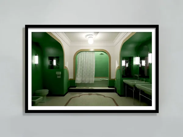 The Shining Bathroom Vintage Funny Wall Art Print