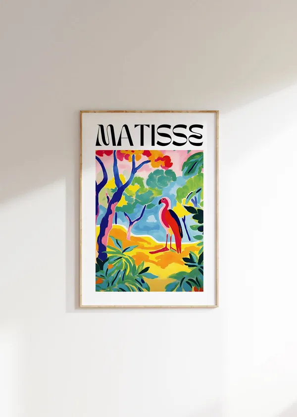 Henri Matisse Minimalist Art Print, Modern Gallery
