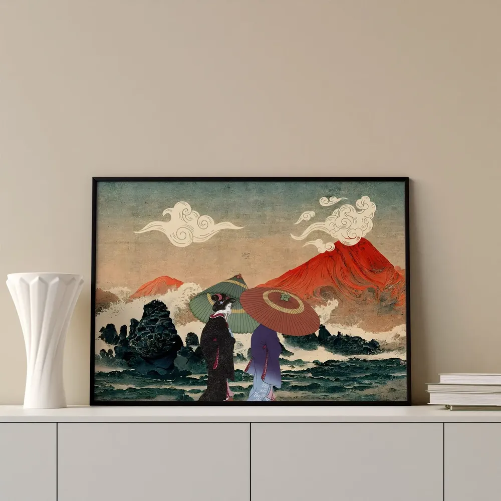 Vintage Japanese Classic Travel Poster - Image 4