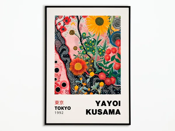 Yayoi Kusama Decoration Poster Print