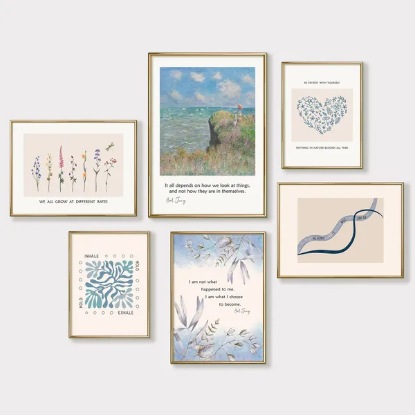 Mental Health Therapy Office Decor Psychology Prints