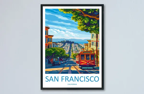 San Francisco Home Decor Art Print
