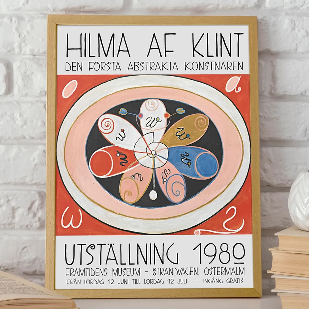 Hilma Af Klint Museum Exhibition Poster - Image 2