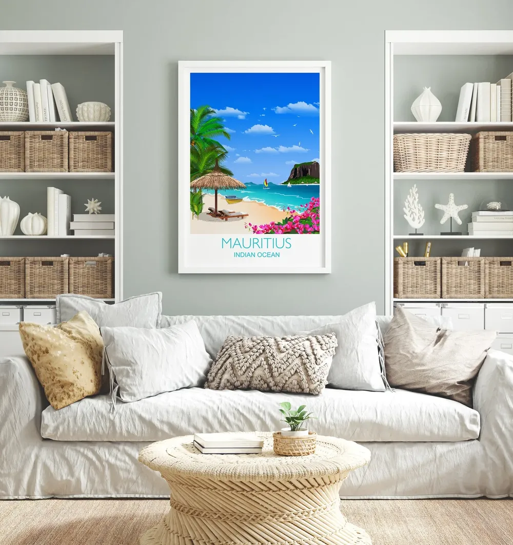 Mauritius Travel Poster - Image 4