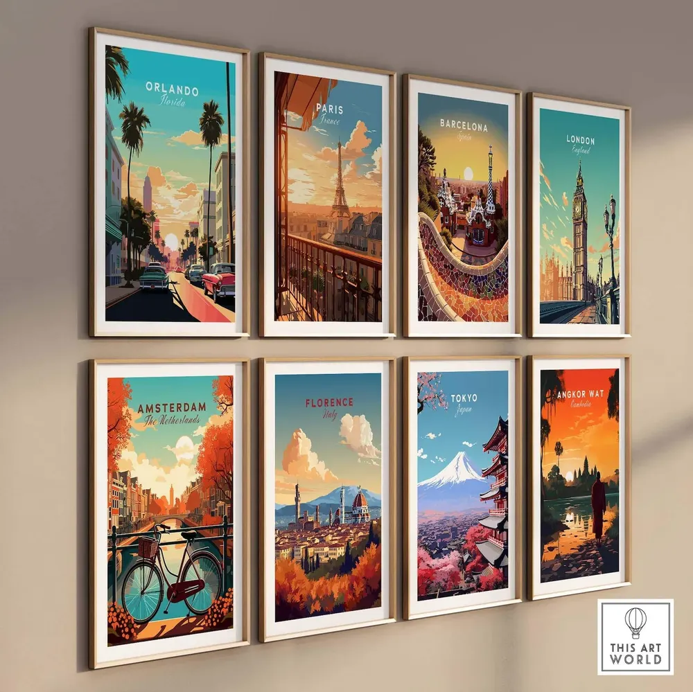 Orlando Travel Poster, Wall Art Print - Image 3
