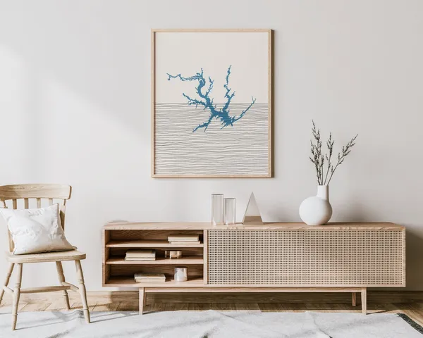 High Rock Lake Boho Art Print, North Carolina Decor