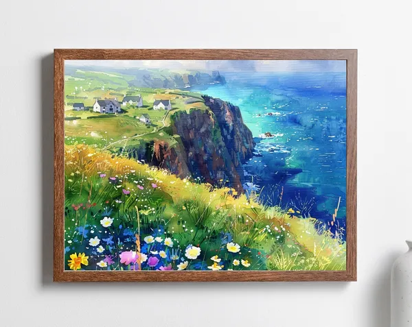Dingle Peninsula Coastal View Art Print