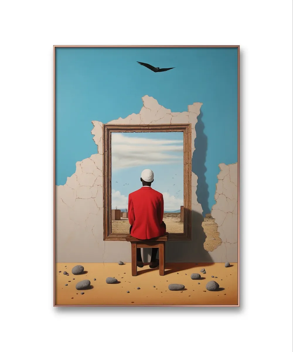 Kano Nigeria Surreal City Art Print