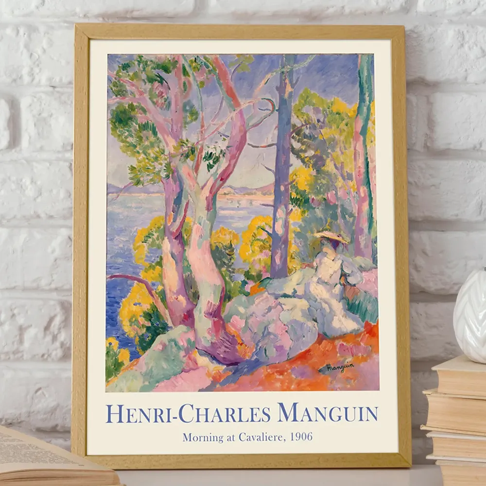 Morning At Cavaliere by Henri Charles Manguin Art Print - Image 2