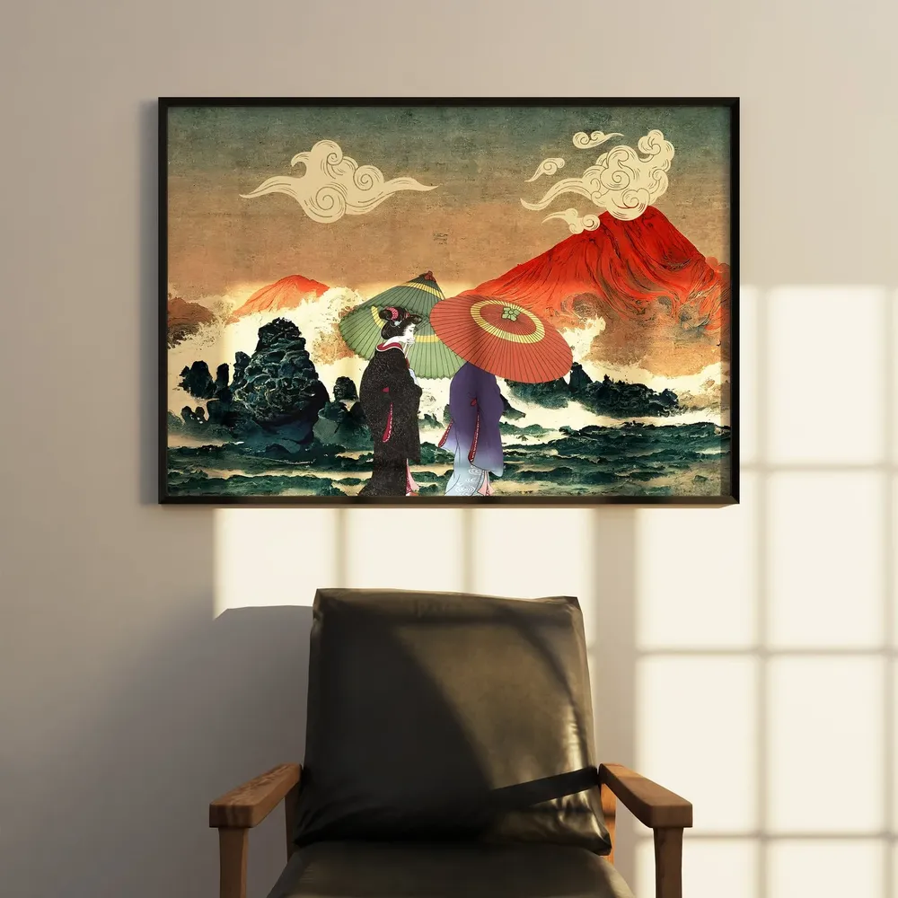 Vintage Japanese Classic Travel Poster - Image 3