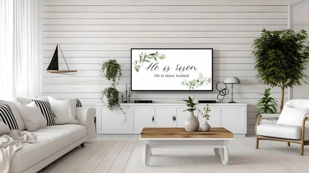 He Is Risen Easter TV Art Poster - Image 3