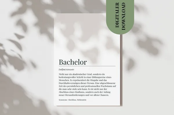 Bachelor Degree Graduation Congratulations Art Print