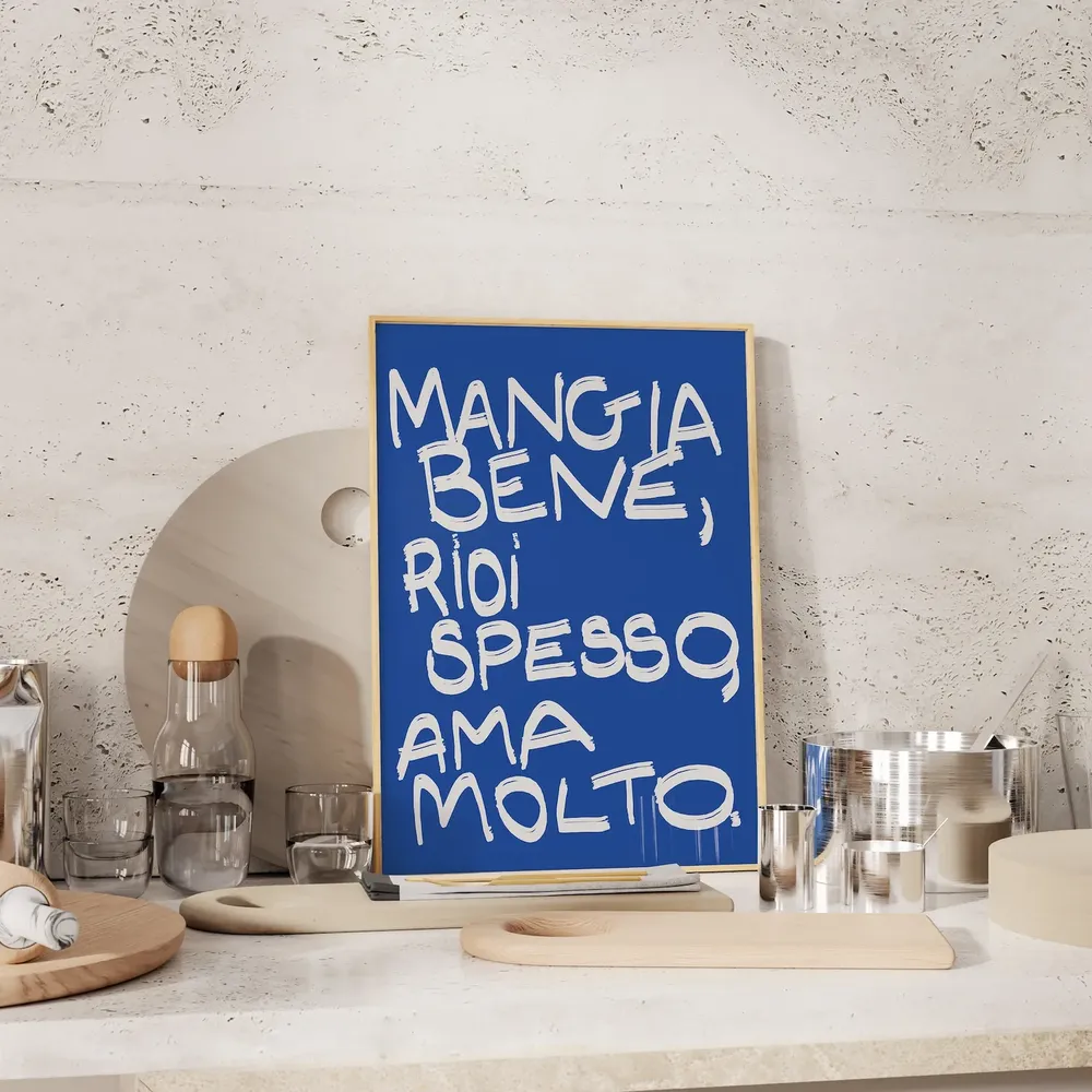 Italian Mangia Travel Poster - Image 3