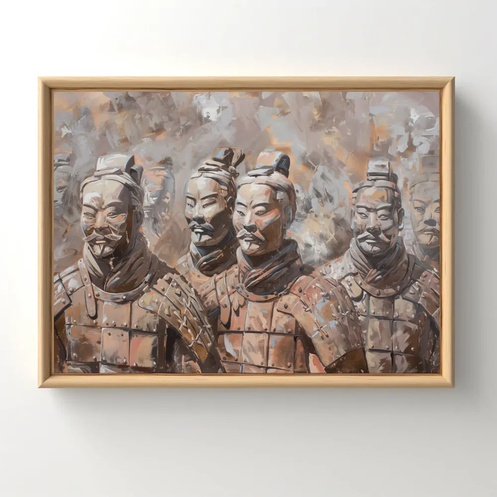 Terracotta Warriors Art Print