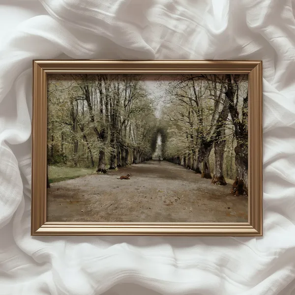 Forest Park Vintage Equestrian Art Print