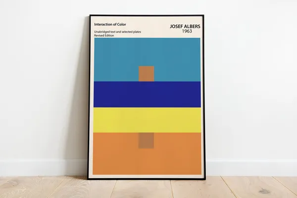 Josef Albers Homage To The Square Art Print