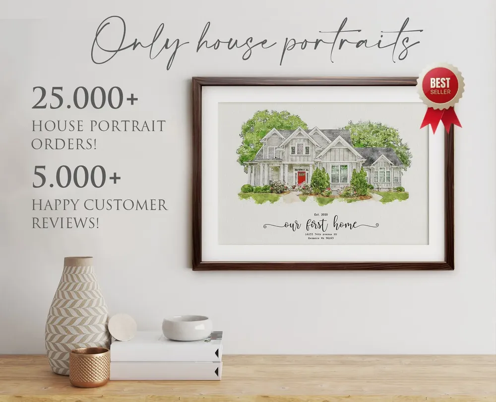 House Portrait - Home Illustration - Image 2