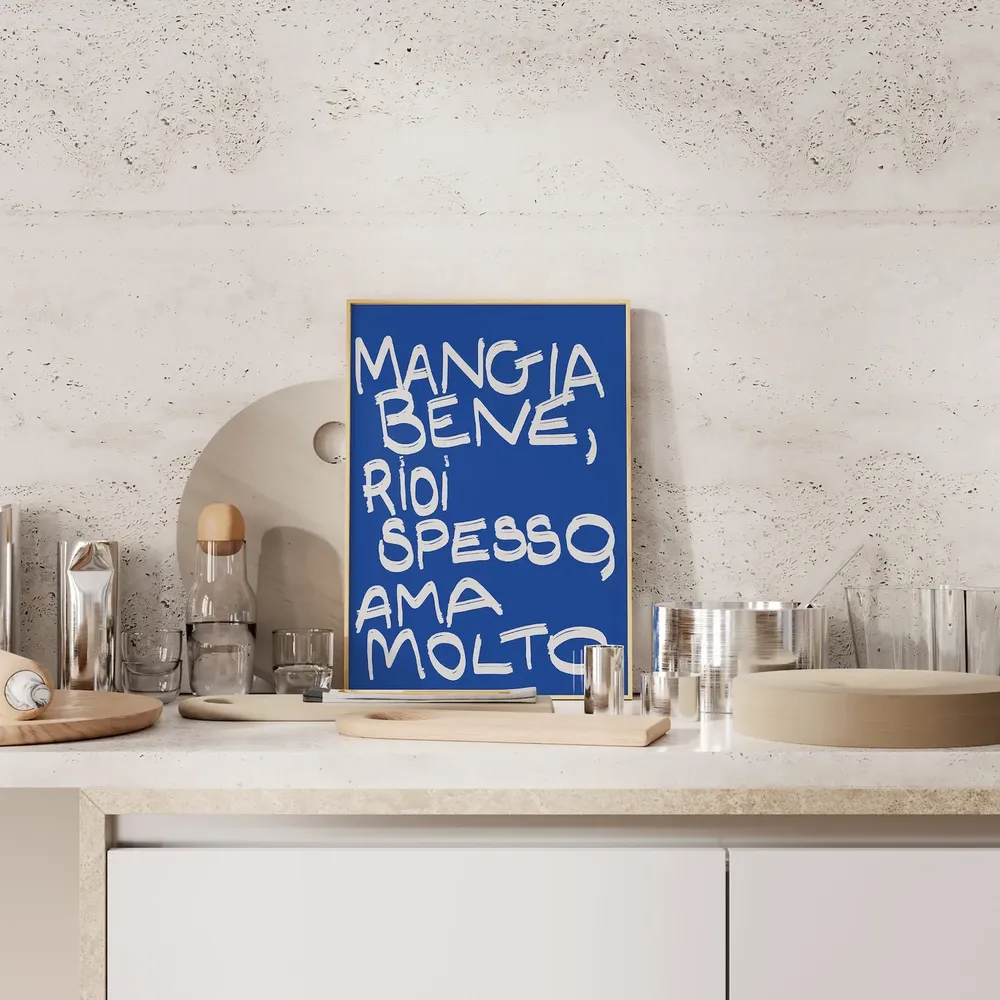 Italian Mangia Travel Poster - Image 2