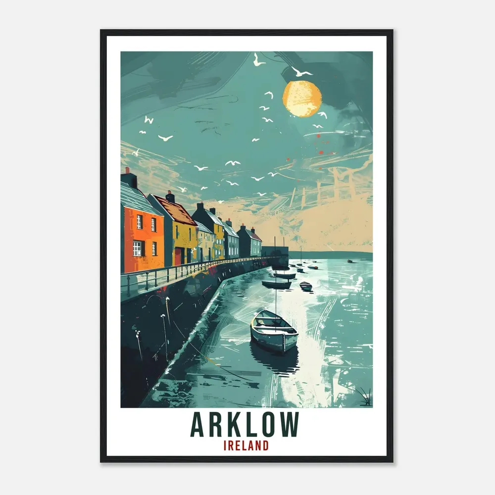 Arklow Travel Poster, Ireland Wall Art - Image 4