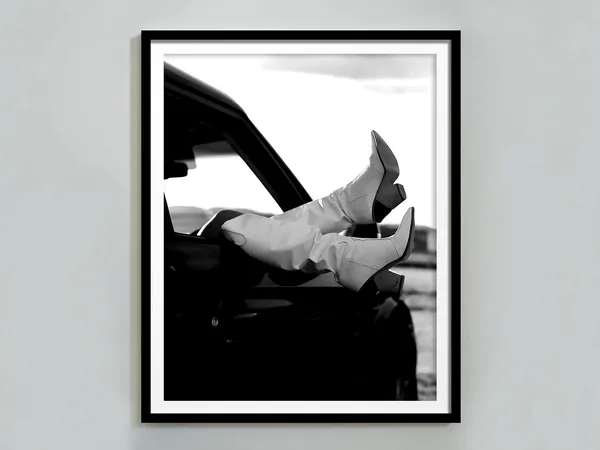 Cowgirl Boots Fashion Photography Art Print