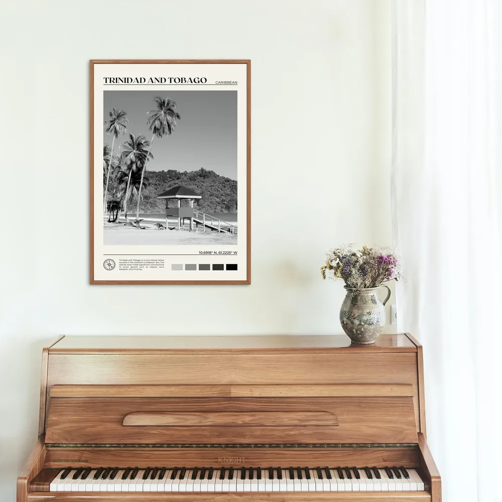 Trinidad And Tobago Wall Art Poster - Image 2
